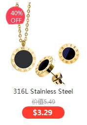 316L Stainless Steel Whip Chain Green Shell White Shell Butterfly Pendant Bracelet Necklace Girl's Wedding Jewelry Set