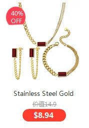 316L Stainless Steel Whip Chain Green Shell White Shell Butterfly Pendant Bracelet Necklace Girl's Wedding Jewelry Set
