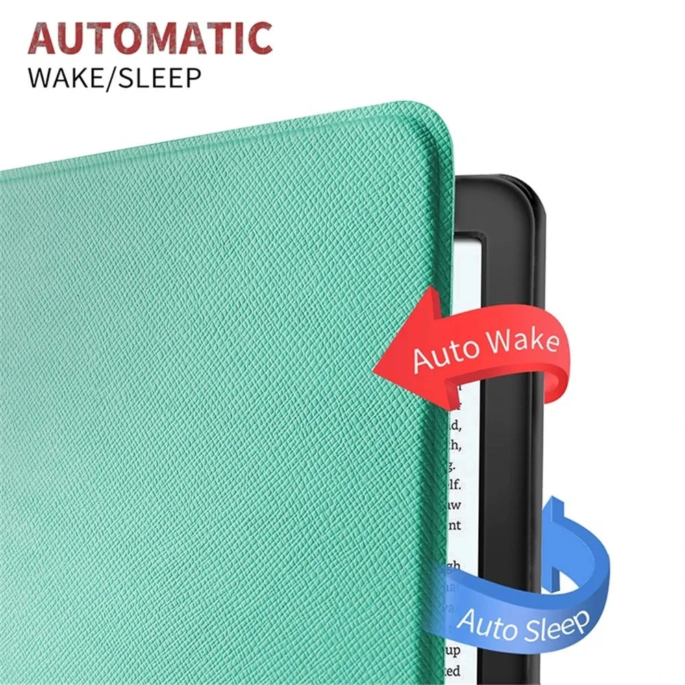 For Kindle Paperwhite5 4 3 2 1 2021 6.8in Magnetic Protective Case Flip E-book Back Shell For Kindle 2019 2022 6inch Youth