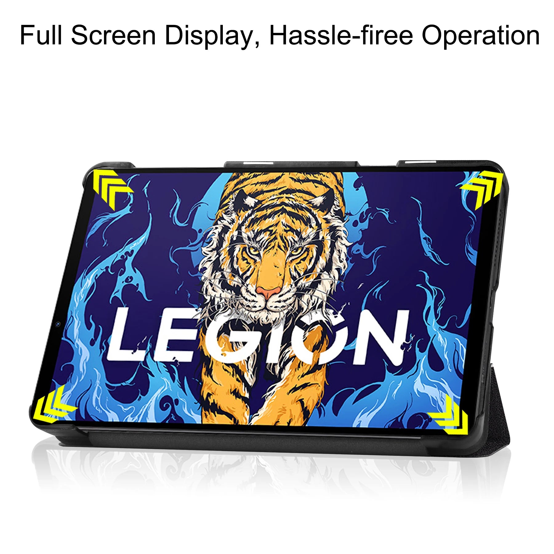 Case For Lenovo Y700 Flip PU Leather Hard PC Back Magnetic Shell for Lenovo Legion Y700 2022 8.8 inch Tablet Gaming Kids Cover