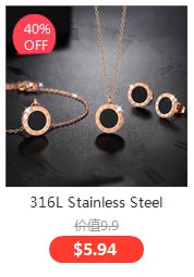 316L Stainless Steel Whip Chain Green Shell White Shell Butterfly Pendant Bracelet Necklace Girl's Wedding Jewelry Set