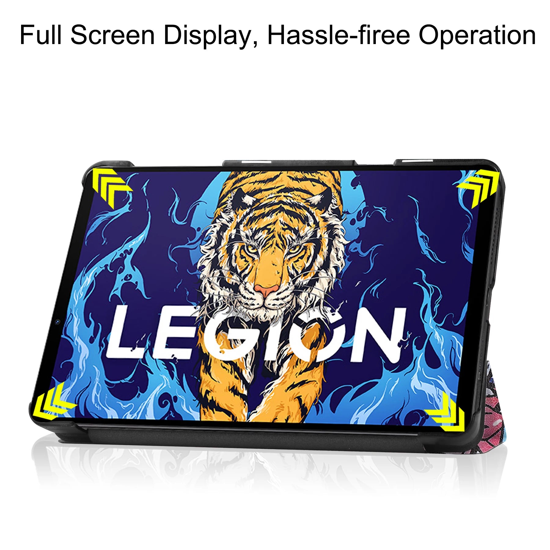 Case For Lenovo Y700 Flip PU Leather Hard PC Back Magnetic Shell for Lenovo Legion Y700 2022 8.8 inch Tablet Gaming Kids Cover