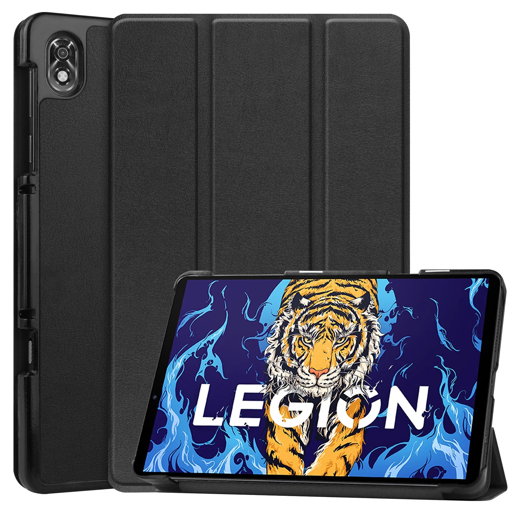 Case For Lenovo Y700 Flip PU Leather Hard PC Back Magnetic Shell for Lenovo Legion Y700 2022 8.8 inch Tablet Gaming Kids Cover