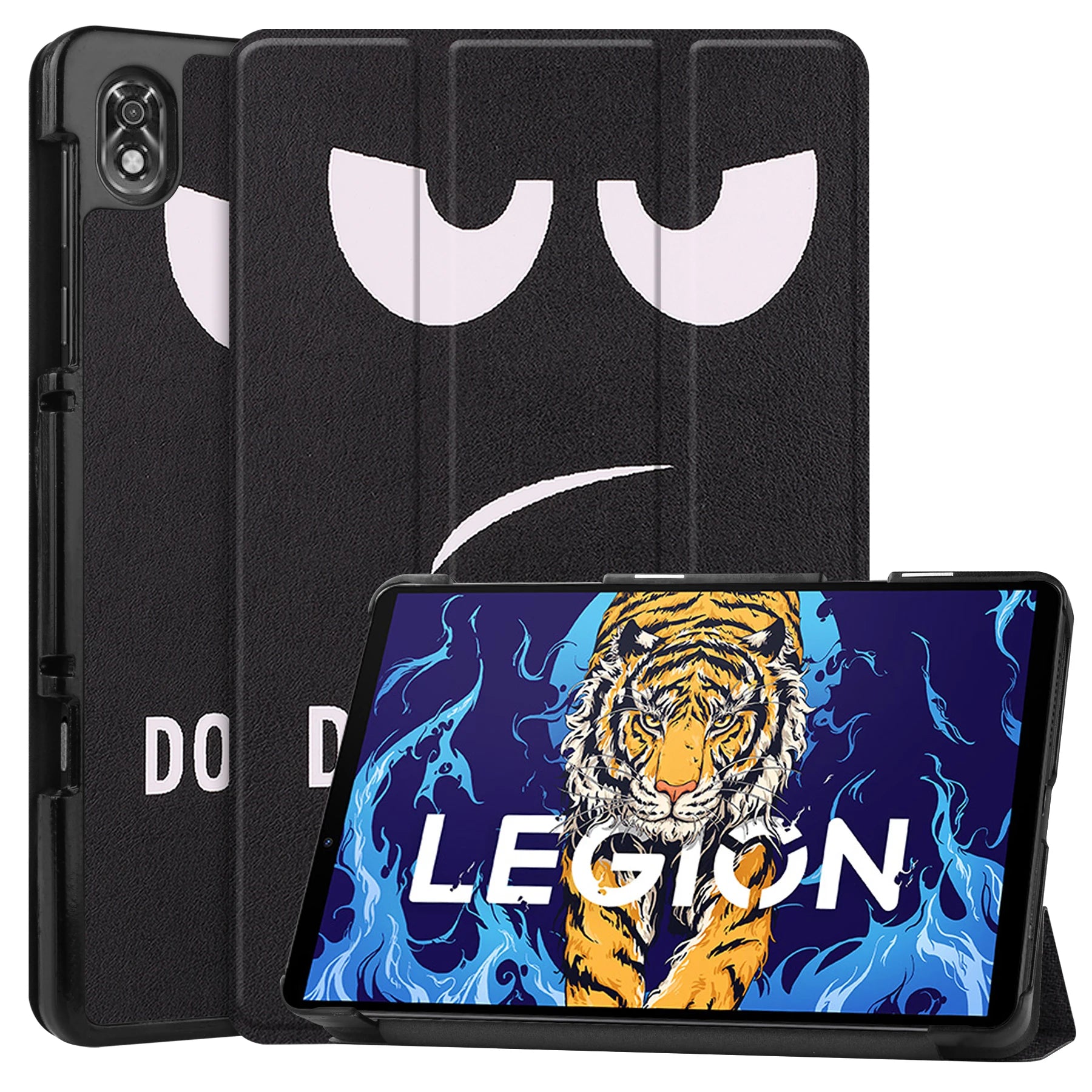Case For Lenovo Y700 Flip PU Leather Hard PC Back Magnetic Shell for Lenovo Legion Y700 2022 8.8 inch Tablet Gaming Kids Cover