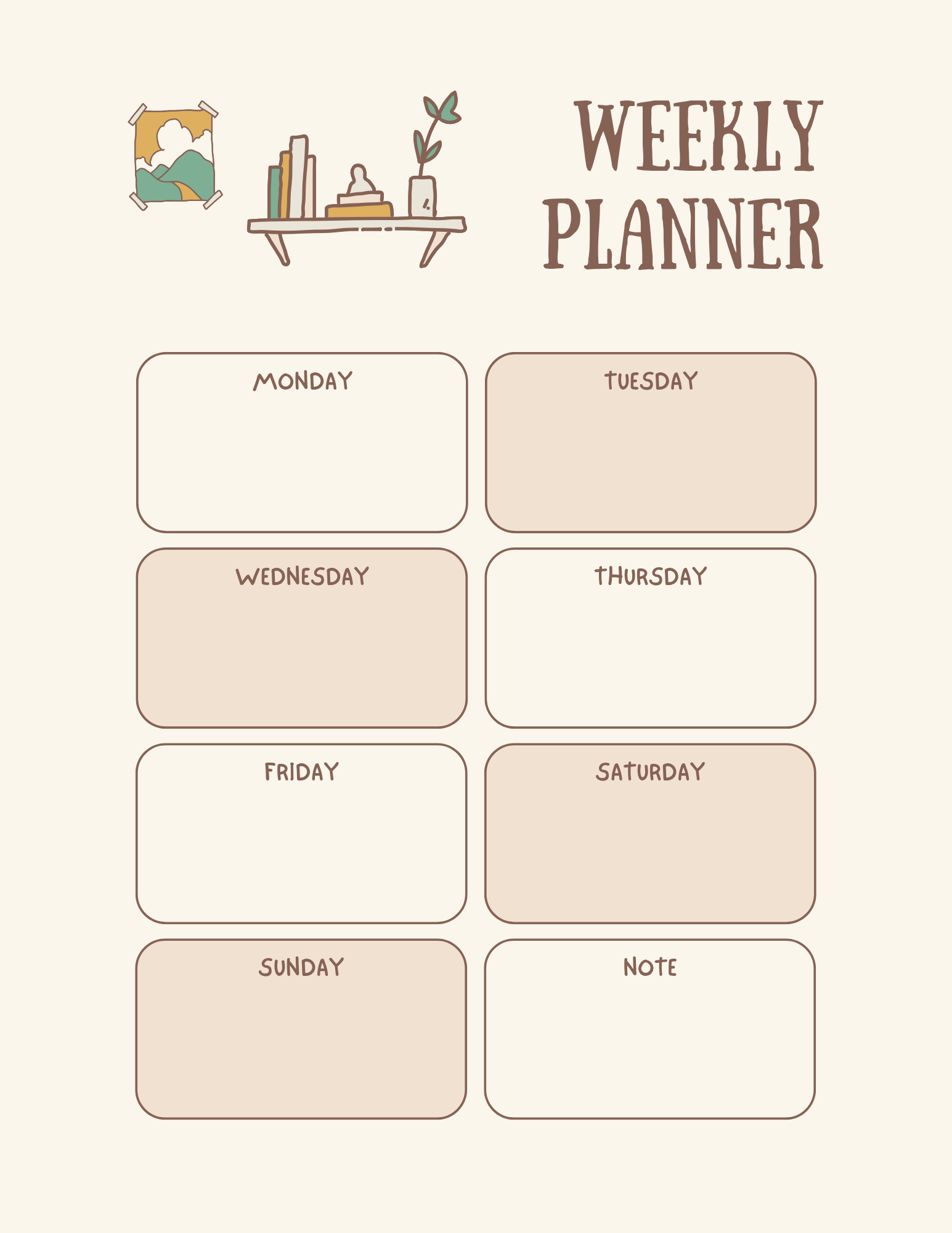 Digital Daily Planner